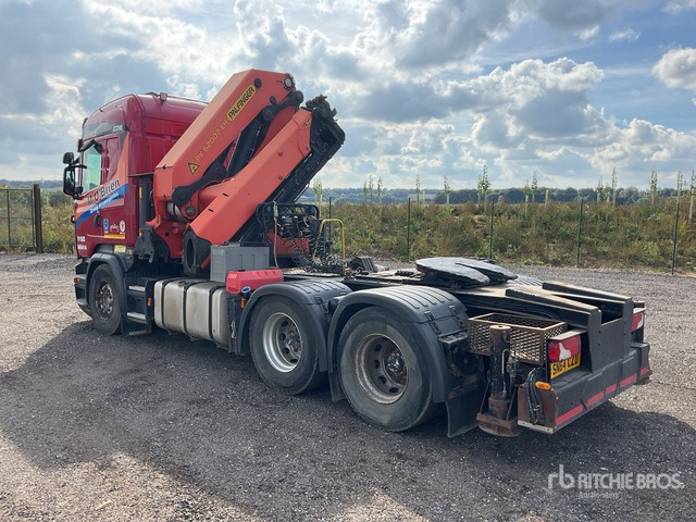 2014 Scania 6x4 Sleeper Truck Tractor w/Crane - وحدة جر: صورة 4 2014 Scania 6x4 Sleeper Truck Tractor w/Crane - وحدة جر: صورة 4