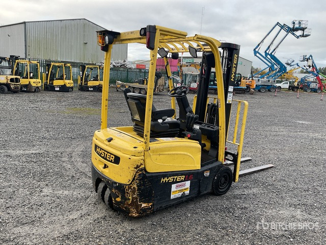 2015 Hyster J1.6XNT MWB 2015 Hyster J1.6XNT MWB Electric Forklift Electric Forklift - رافعة شوكية كهربائية: صورة 3 2015 Hyster J1.6XNT MWB 2015 Hyster J1.6XNT MWB Electric Forklift Electric Forklift - رافعة شوكية كهربائية: صورة 3
