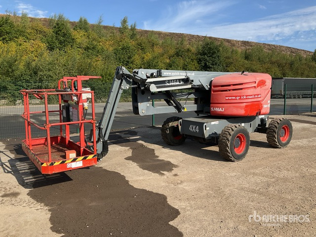 2016 Skyjack SJ46AJ 4WD Diesel Articulating Boom Lift - شاحنة ذراع مفصلي: صورة 3 2016 Skyjack SJ46AJ 4WD Diesel Articulating Boom Lift - شاحنة ذراع مفصلي: صورة 3