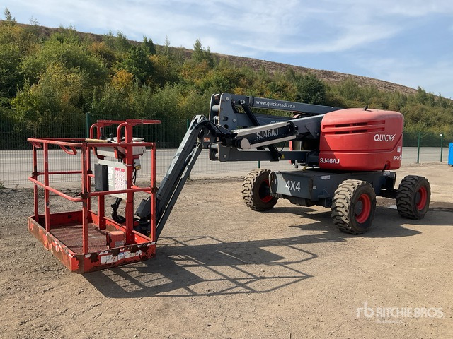 2016 Skyjack SJ46AJ 4WD Diesel Articulating Boom Lift - شاحنة ذراع مفصلي: صورة 1 2016 Skyjack SJ46AJ 4WD Diesel Articulating Boom Lift - شاحنة ذراع مفصلي: صورة 1