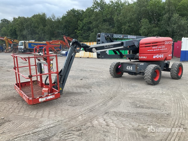 2016 Skyjack SJ51AJ 4WD Diesel Articulating Boom Lift - شاحنة ذراع مفصلي: صورة 1 2016 Skyjack SJ51AJ 4WD Diesel Articulating Boom Lift - شاحنة ذراع مفصلي: صورة 1