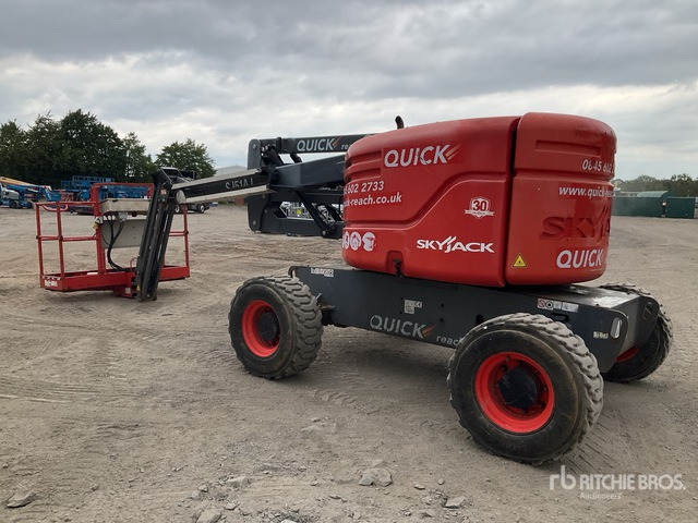 2016 Skyjack SJ51AJ 4WD Diesel Articulating Boom Lift - شاحنة ذراع مفصلي: صورة 4 2016 Skyjack SJ51AJ 4WD Diesel Articulating Boom Lift - شاحنة ذراع مفصلي: صورة 4