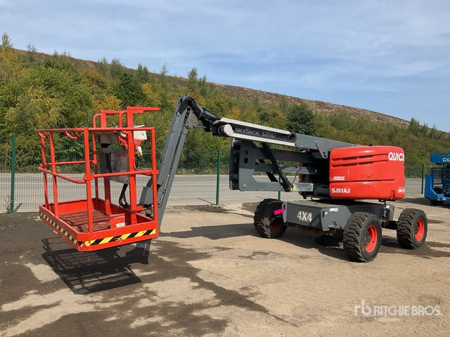 2016 Skyjack SJ51AJ 4WD Diesel Articulating Boom Lift - شاحنة ذراع مفصلي: صورة 1 2016 Skyjack SJ51AJ 4WD Diesel Articulating Boom Lift - شاحنة ذراع مفصلي: صورة 1