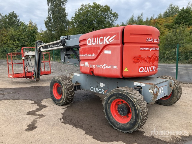 2016 Skyjack SJ51AJ 4WD Diesel Articulating Boom Lift - شاحنة ذراع مفصلي: صورة 4 2016 Skyjack SJ51AJ 4WD Diesel Articulating Boom Lift - شاحنة ذراع مفصلي: صورة 4