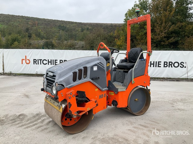 2018 Hamm HD8VV 2018 Hamm HD8VV Double Drum Roller Double Drum Roller - مدحلة اسفلت: صورة 1 2018 Hamm HD8VV 2018 Hamm HD8VV Double Drum Roller Double Drum Roller - مدحلة اسفلت: صورة 1