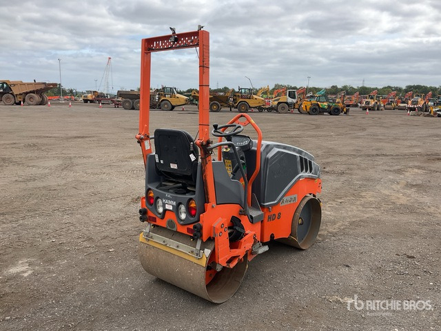 2018 Hamm HD8VV Double Drum Roller - مدحلة اسفلت: صورة 4 2018 Hamm HD8VV Double Drum Roller - مدحلة اسفلت: صورة 4