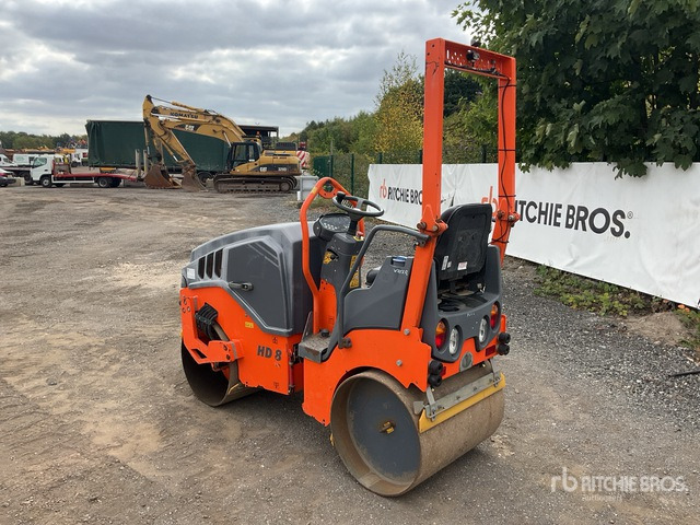 2018 Hamm HD8VV Double Drum Roller - مدحلة اسفلت: صورة 3 2018 Hamm HD8VV Double Drum Roller - مدحلة اسفلت: صورة 3