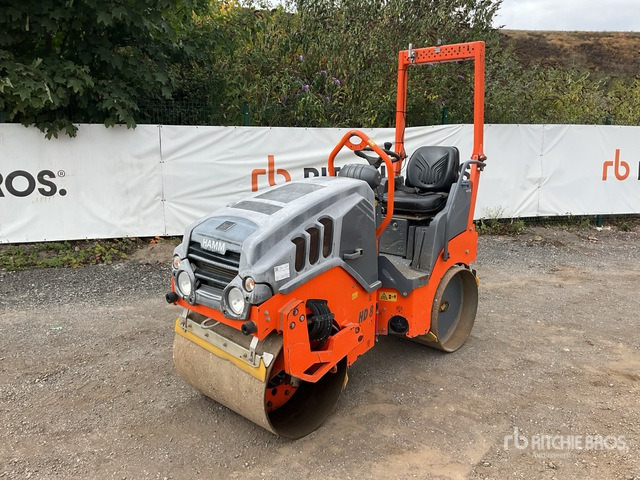 2018 Hamm HD8VV Double Drum Roller - مدحلة اسفلت: صورة 1 2018 Hamm HD8VV Double Drum Roller - مدحلة اسفلت: صورة 1