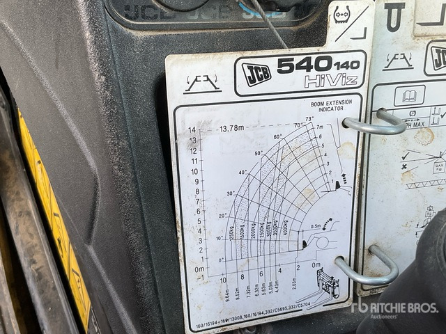 2018 JCB 540-140 Telehandler - رافعة تلسكوبية: صورة 5 2018 JCB 540-140 Telehandler - رافعة تلسكوبية: صورة 5