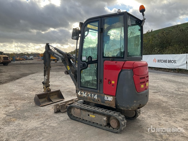 2018 Volvo EC18D Mini Excavator: <6.6t - حفارة مُصَّغرة: صورة 4 2018 Volvo EC18D Mini Excavator: <6.6t - حفارة مُصَّغرة: صورة 4