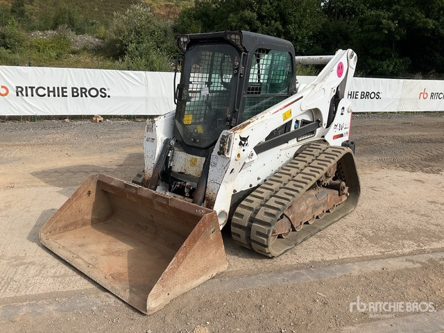 2019 Bobcat T870 Two-Speed High Flow Tracked Skid Steer Loader - شيول صغير: صورة 2 2019 Bobcat T870 Two-Speed High Flow Tracked Skid Steer Loader - شيول صغير: صورة 2