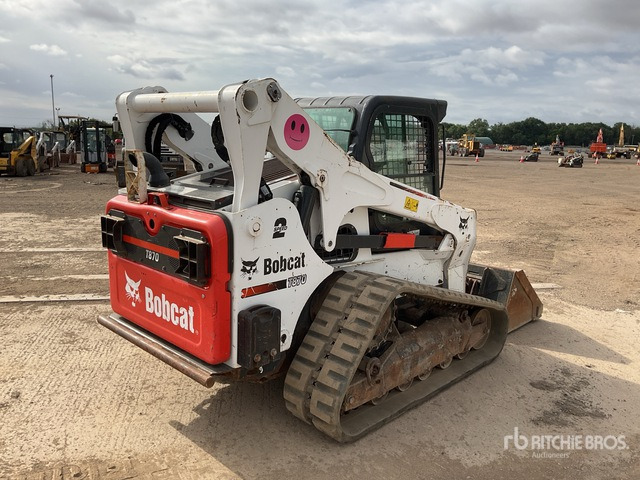 2019 Bobcat T870 Two-Speed High Flow Tracked Skid Steer Loader - شيول صغير: صورة 4 2019 Bobcat T870 Two-Speed High Flow Tracked Skid Steer Loader - شيول صغير: صورة 4