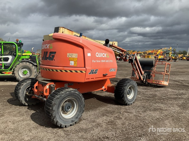 2019 JLG 450AJ 4WD Diesel (Inoperable) Articulating Boom Lift - شاحنة ذراع مفصلي: صورة 4 2019 JLG 450AJ 4WD Diesel (Inoperable) Articulating Boom Lift - شاحنة ذراع مفصلي: صورة 4