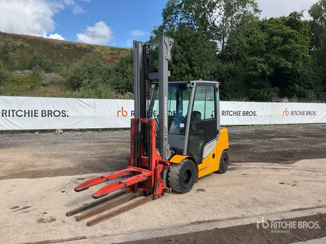 2019 Jungheinrich DFG 430S 3000 kg Full cab with Keg clamp ... Forklift - رافعة شوكية: صورة 4 2019 Jungheinrich DFG 430S 3000 kg Full cab with Keg clamp ... Forklift - رافعة شوكية: صورة 4