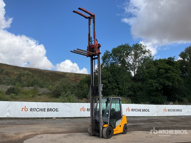 2019 Jungheinrich DFG 430S 3000 kg Full cab with Keg clamp ... Forklift - رافعة شوكية: صورة 2 2019 Jungheinrich DFG 430S 3000 kg Full cab with Keg clamp ... Forklift - رافعة شوكية: صورة 2