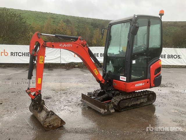 2019 Kubota KX016-4 Mini Excavator: <6.6t - حفارة مُصَّغرة: صورة 1 2019 Kubota KX016-4 Mini Excavator: <6.6t - حفارة مُصَّغرة: صورة 1