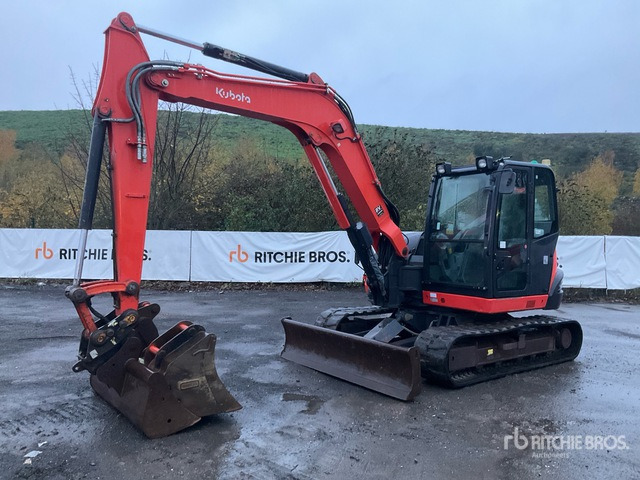 2019 Kubota KX080-4 Tracked Excavator - حفار زحاف: صورة 2 2019 Kubota KX080-4 Tracked Excavator - حفار زحاف: صورة 2
