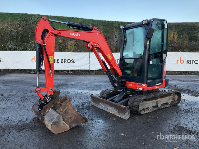 2019 Kubota U27-4 Mini Excavator: <6.6t - حفارة مُصَّغرة: صورة 2 2019 Kubota U27-4 Mini Excavator: <6.6t - حفارة مُصَّغرة: صورة 2