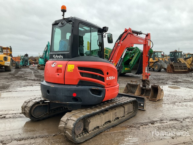 2019 Kubota U55-4 Mini Excavator: <6.6t - حفارة مُصَّغرة: صورة 3 2019 Kubota U55-4 Mini Excavator: <6.6t - حفارة مُصَّغرة: صورة 3