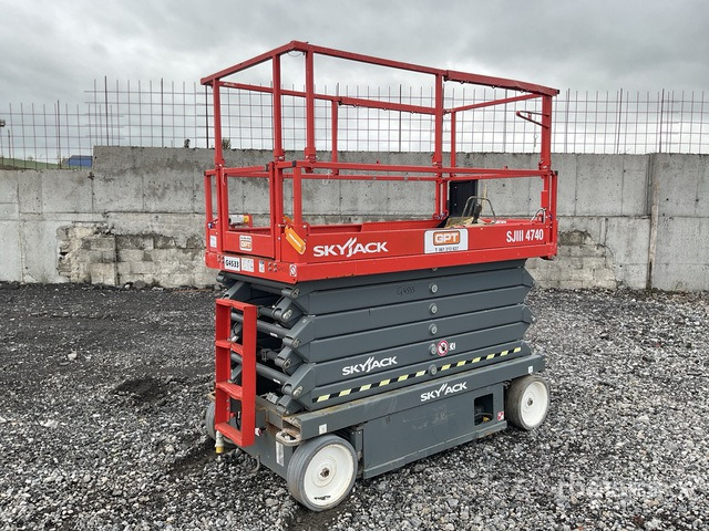 2019 Skyjack SJIII4740 2019 Skyjack SJ4740 Scissor Lift Scissor Lift - رافعة هيدروليكية مقصية: صورة 1 2019 Skyjack SJIII4740 2019 Skyjack SJ4740 Scissor Lift Scissor Lift - رافعة هيدروليكية مقصية: صورة 1
