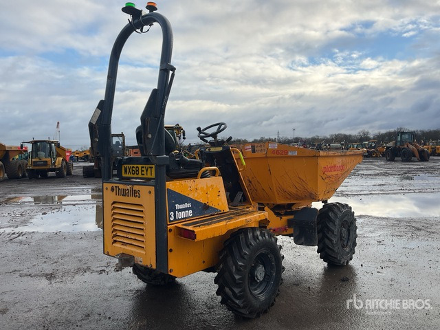 2019 Thwaites MACH580 3 ton 4x4 Swivel Dumper - شاحنة التعدين: صورة 3 2019 Thwaites MACH580 3 ton 4x4 Swivel Dumper - شاحنة التعدين: صورة 3