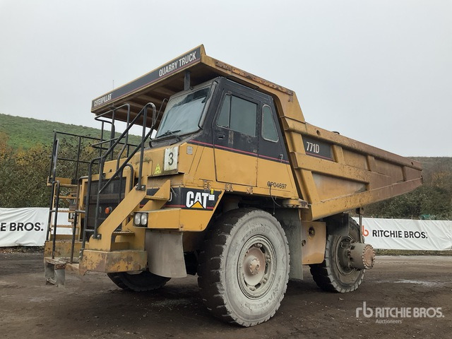 Cat 771D Haul Truck - شاحنة قلاب صلبة: صورة 2 Cat 771D Haul Truck - شاحنة قلاب صلبة: صورة 2