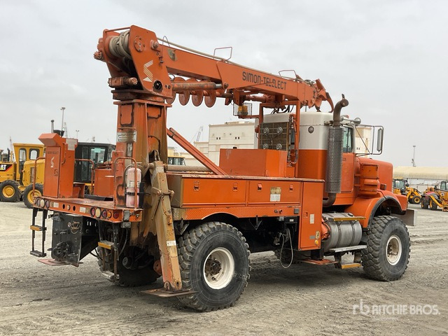 1995 Kenworth C500 Simon-Telelect on 4x4 Drill Truck - التقطيع جزازة/ ماكينات قطع الحشائش: صورة 4 1995 Kenworth C500 Simon-Telelect on 4x4 Drill Truck - التقطيع جزازة/ ماكينات قطع الحشائش: صورة 4