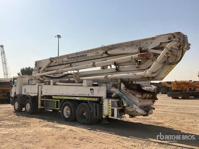 1997 Scania 1997 Putzmeister BSF 43.15 FM 4 ... Concrete Pump Truck - مضخة خرسانة: صورة 2 1997 Scania 1997 Putzmeister BSF 43.15 FM 4 ... Concrete Pump Truck - مضخة خرسانة: صورة 2
