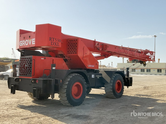 1999 Grove RT530DXL 30 ton 4x4x4 Rough Terrain Crane - رافعة الطرق الوعرة: صورة 3 1999 Grove RT530DXL 30 ton 4x4x4 Rough Terrain Crane - رافعة الطرق الوعرة: صورة 3