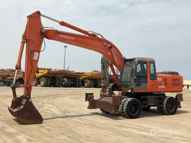 2005 Hitachi ZX210W - حفارة دولاب: صورة 1 2005 Hitachi ZX210W - حفارة دولاب: صورة 1