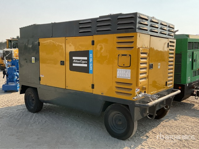 2006 Atlas Copco XATS786CD Mobile Air Compressor - الضاغط: صورة 2 2006 Atlas Copco XATS786CD Mobile Air Compressor - الضاغط: صورة 2