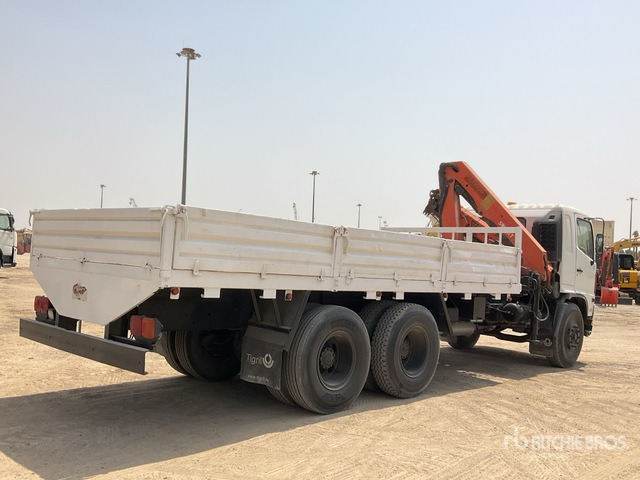 2007 Hino 500 Palfinger PK1000 4.5 ton Knuckl ... Flatbed Truck with Crane - شاحنات مسطحة, شاحنة كرين: صورة 4 2007 Hino 500 Palfinger PK1000 4.5 ton Knuckl ... Flatbed Truck with Crane - شاحنات مسطحة, شاحنة كرين: صورة 4