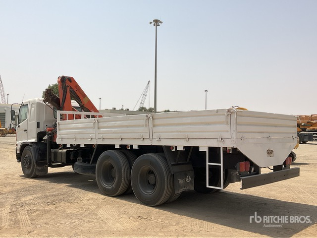 2007 Hino 500 Palfinger PK1000 4.5 ton Knuckl ... Flatbed Truck with Crane - شاحنات مسطحة, شاحنة كرين: صورة 3 2007 Hino 500 Palfinger PK1000 4.5 ton Knuckl ... Flatbed Truck with Crane - شاحنات مسطحة, شاحنة كرين: صورة 3