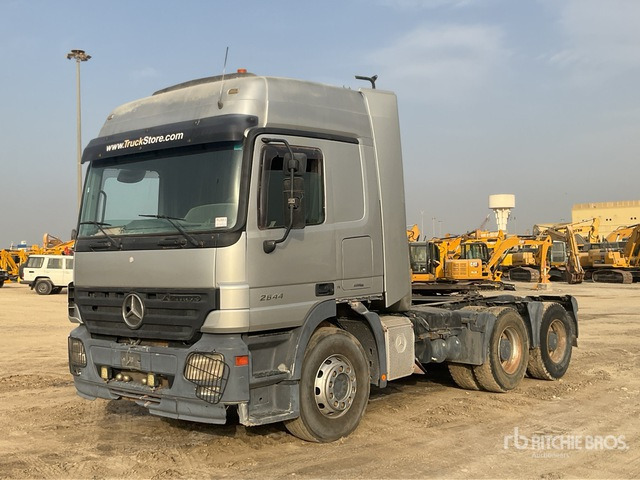 2007 Mercedes-Benz Actros 2644 6x4 T/A Sleeper Truck Tractor - وحدة جر: صورة 1 2007 Mercedes-Benz Actros 2644 6x4 T/A Sleeper Truck Tractor - وحدة جر: صورة 1