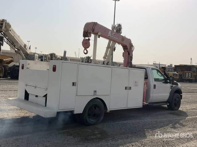 2008 Ford F550 XL Super Duty 4x4 Service Truck - آلية المنفعة/ مركبة خاصة: صورة 4 2008 Ford F550 XL Super Duty 4x4 Service Truck - آلية المنفعة/ مركبة خاصة: صورة 4