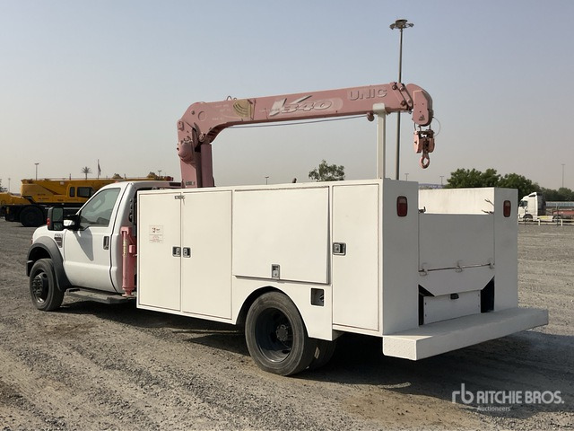 2008 Ford F550 XL Super Duty 4x4 Service Truck - آلية المنفعة/ مركبة خاصة: صورة 3 2008 Ford F550 XL Super Duty 4x4 Service Truck - آلية المنفعة/ مركبة خاصة: صورة 3