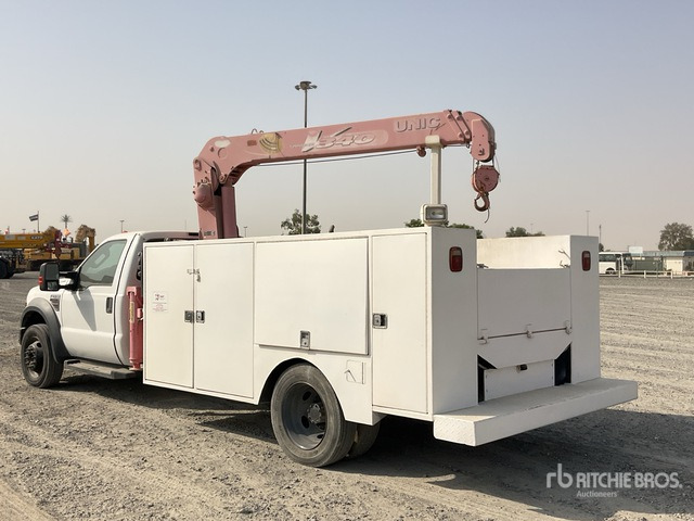 2008 Ford F550 XL Super Duty 4x4 Service Truck - آلية المنفعة/ مركبة خاصة: صورة 4 2008 Ford F550 XL Super Duty 4x4 Service Truck - آلية المنفعة/ مركبة خاصة: صورة 4