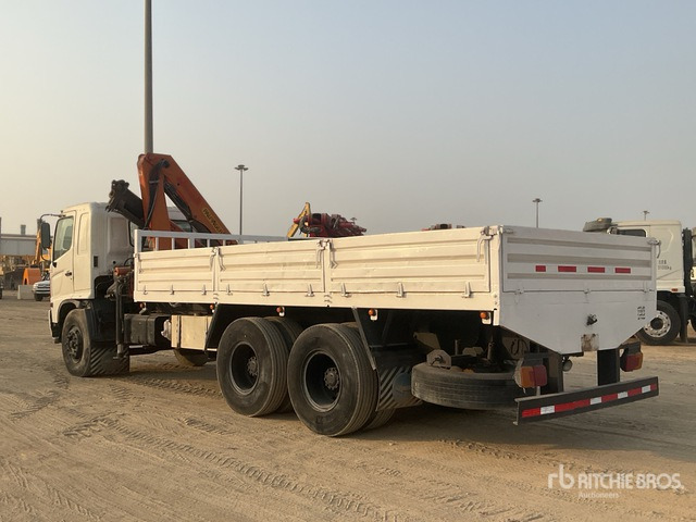 2008 Hino 145 2007 Palfinger K10000 Knuckle B ... Flatbed Truck with Crane - شاحنات مسطحة, شاحنة كرين: صورة 4 2008 Hino 145 2007 Palfinger K10000 Knuckle B ... Flatbed Truck with Crane - شاحنات مسطحة, شاحنة كرين: صورة 4