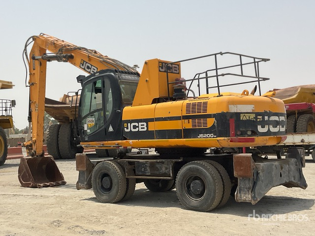 2011 JCB JS200WHRC Wheel Excavator - حفارة دولاب: صورة 4 2011 JCB JS200WHRC Wheel Excavator - حفارة دولاب: صورة 4