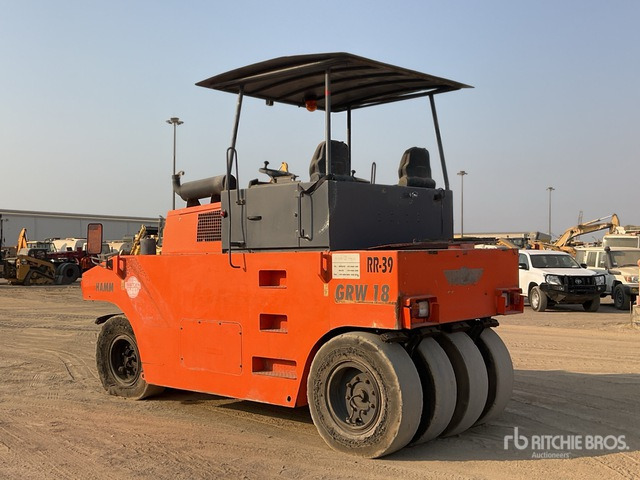2015 Hamm GRW18 8 Wheel Pneumatic Roller - مدحلة هوائية: صورة 4 2015 Hamm GRW18 8 Wheel Pneumatic Roller - مدحلة هوائية: صورة 4
