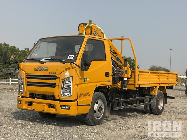2019 JMC JX1041TG26 XCMG SQ2ZK1 2000 kg Knuckle Boo ... Flatbed Truck w/Crane - شاحنات مسطحة, شاحنة كرين: صورة 1 2019 JMC JX1041TG26 XCMG SQ2ZK1 2000 kg Knuckle Boo ... Flatbed Truck w/Crane - شاحنات مسطحة, شاحنة كرين: صورة 1