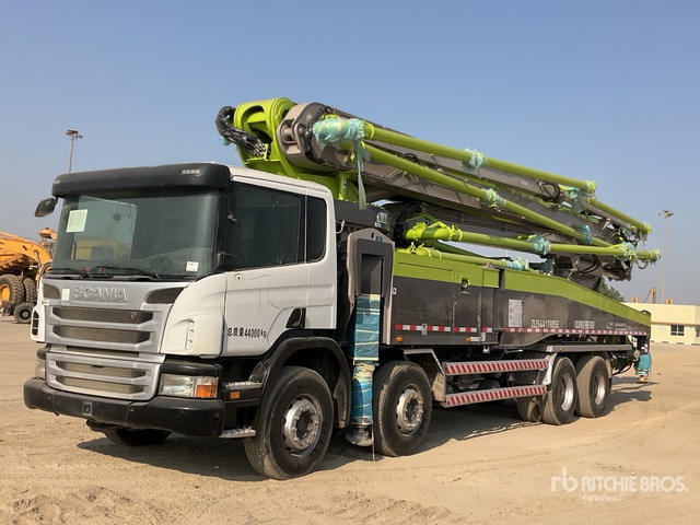 2019 Scania P420 2019 Zoomlion ZLJ5441THBSE 56 m ... Concrete Pump Truck - مضخة خرسانة: صورة 2 2019 Scania P420 2019 Zoomlion ZLJ5441THBSE 56 m ... Concrete Pump Truck - مضخة خرسانة: صورة 2