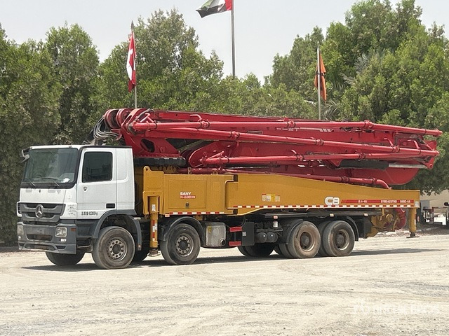 2020 Mercedes-Benz Actros 4141 2020 Sany SYM5449THBE 56 m on 8 ... Concrete Pump Truck - التقطيع جزازة/ ماكينات قطع الحشائش: صورة 1 2020 Mercedes-Benz Actros 4141 2020 Sany SYM5449THBE 56 m on 8 ... Concrete Pump Truck - التقطيع جزازة/ ماكينات قطع الحشائش: صورة 1