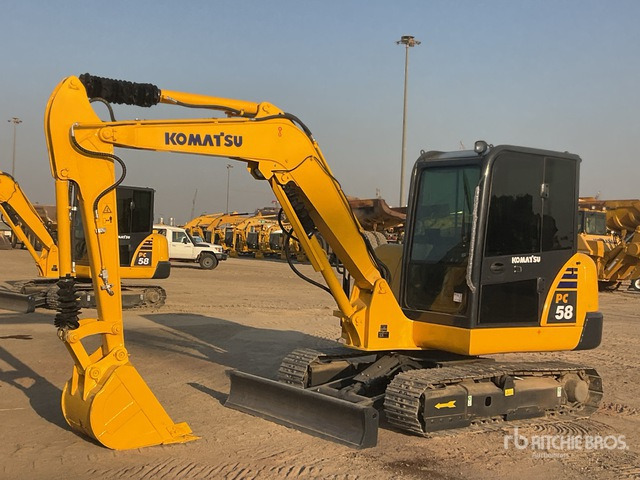 2022 Komatsu PC58-8 Mini Excavator: <6.6t - حفارة مُصَّغرة: صورة 1 2022 Komatsu PC58-8 Mini Excavator: <6.6t - حفارة مُصَّغرة: صورة 1