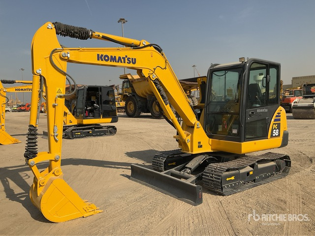 2022 Komatsu PC58-8 Mini Excavator: <6.6t - حفارة مُصَّغرة: صورة 1 2022 Komatsu PC58-8 Mini Excavator: <6.6t - حفارة مُصَّغرة: صورة 1