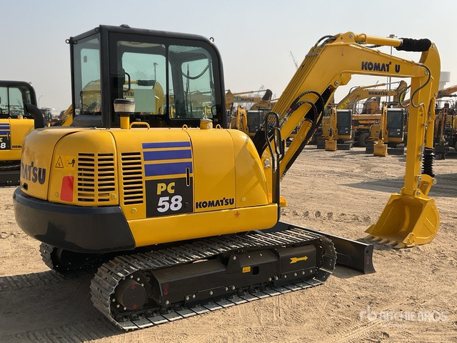 2022 Komatsu PC58-8 Mini Excavator: <6.6t - حفارة مُصَّغرة: صورة 4 2022 Komatsu PC58-8 Mini Excavator: <6.6t - حفارة مُصَّغرة: صورة 4