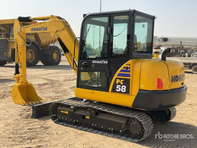 2022 Komatsu PC58-8 Mini Excavator: <6.6t - حفارة مُصَّغرة: صورة 3 2022 Komatsu PC58-8 Mini Excavator: <6.6t - حفارة مُصَّغرة: صورة 3