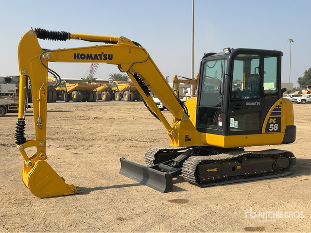 2022 Komatsu PC58-8 Mini Excavator: <6.6t - حفارة مُصَّغرة: صورة 1 2022 Komatsu PC58-8 Mini Excavator: <6.6t - حفارة مُصَّغرة: صورة 1