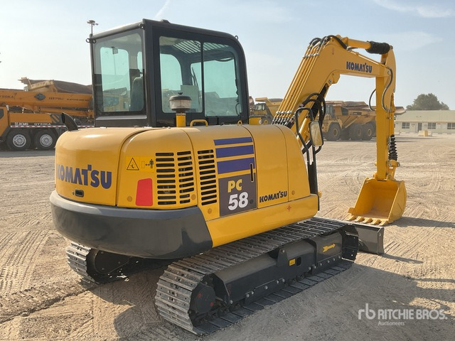 2022 Komatsu PC58-8 Mini Excavator: <6.6t - حفارة مُصَّغرة: صورة 4 2022 Komatsu PC58-8 Mini Excavator: <6.6t - حفارة مُصَّغرة: صورة 4