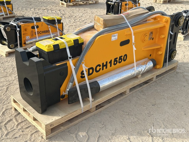 2025 SDCH 1550 - Fits 28 - 40 ton excavators ( ... Hydraulic Breaker - مطرقة هيدروليكية: صورة 1 2025 SDCH 1550 - Fits 28 - 40 ton excavators ( ... Hydraulic Breaker - مطرقة هيدروليكية: صورة 1